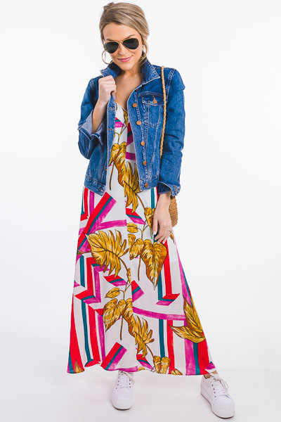 Abstract Palm Maxi