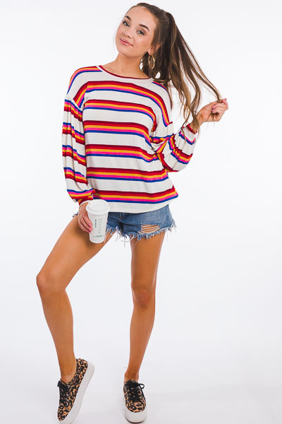 Soft & Sporty Long Sleeve Top