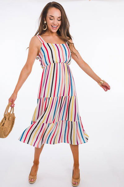 Taste The Rainbow Knit Dress main image 1