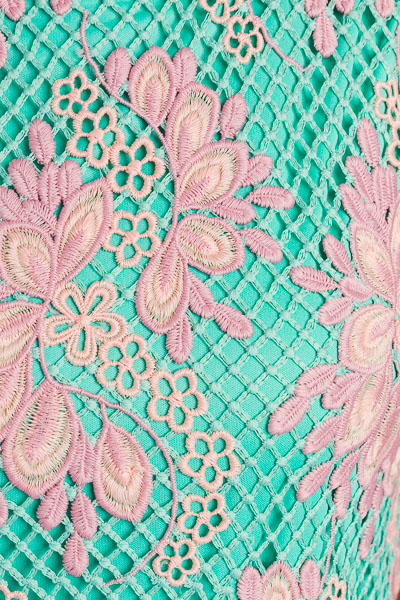 Crochet Lace Dress, Jade