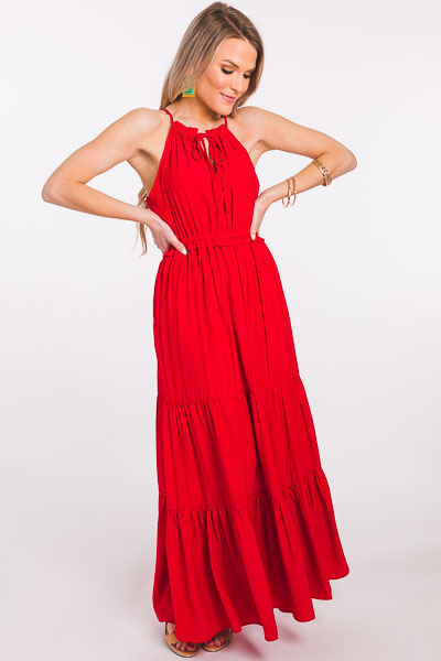 Paint It Red Maxi