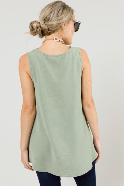 The Essential Tank Top, Sage