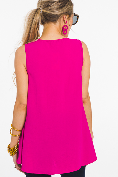 The Essential Tank Top, Magenta