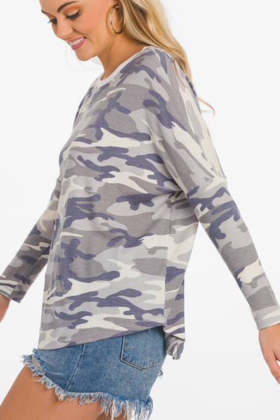 Grey Scale Camo Thermal