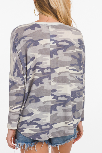 Grey Scale Camo Thermal