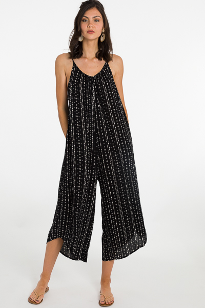 Wide Leg Jumper, Black Arrow