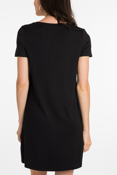 Simply Soft Tshirt Dress, Black