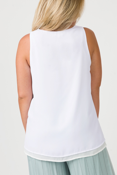 Perfect Layered Tank, White