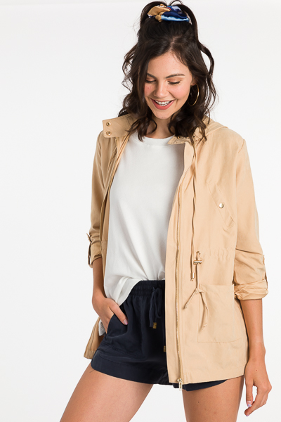 French Terry Tank, Solid White