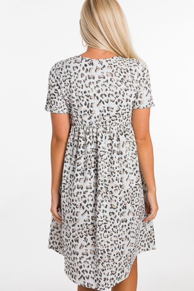 Terry Leopard Dress 