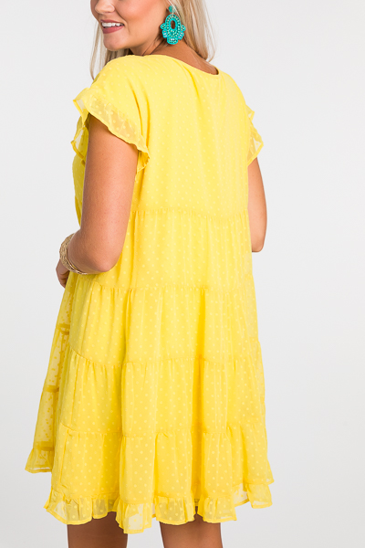 Dot on Dress, Yellow