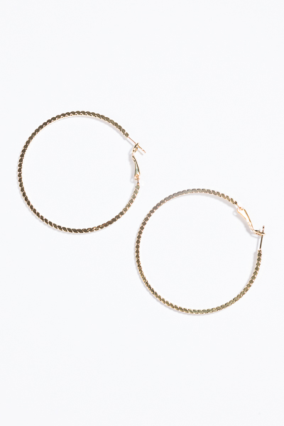 Glimmer Hoops, Gold