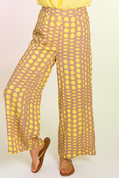 Yellow Spots Pants