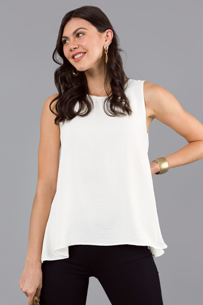 The Essential Tank Top, Off White