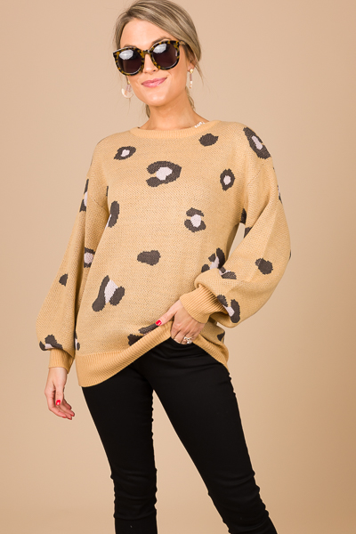 Christy Cheetah Sweater