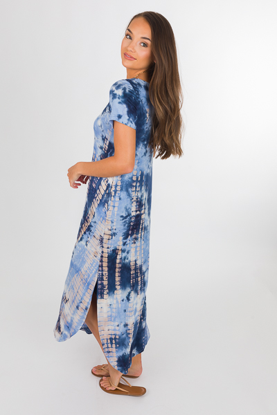 Blue Moves Dyed Maxi