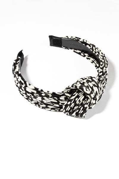 Scrunch Headband, White