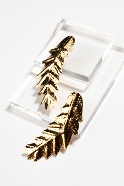 T. Jewels Gold Feather