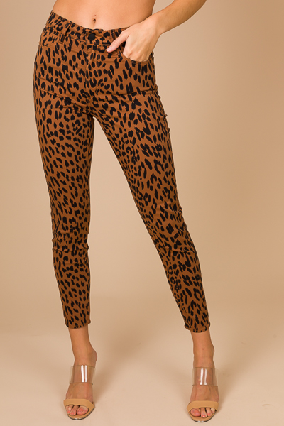 5 Pocket Cheetah Pants