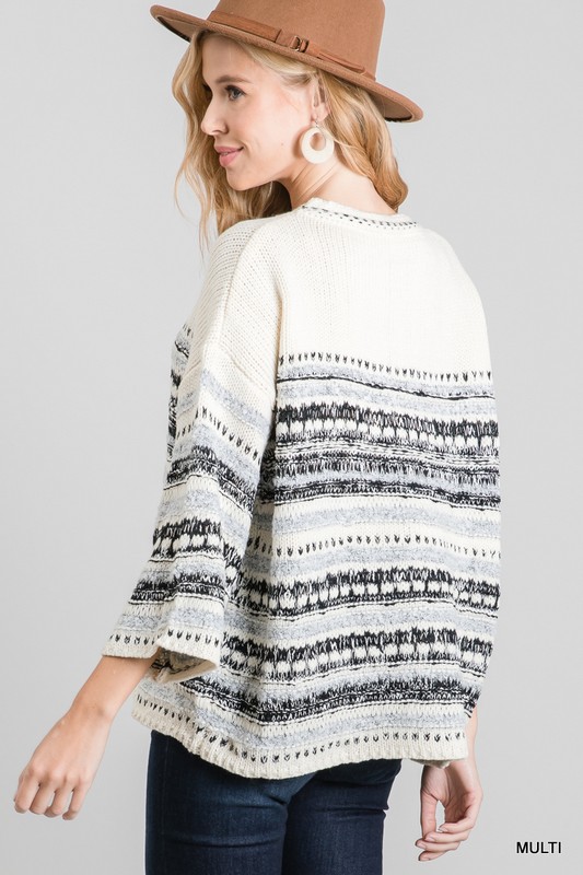 Gatlinburg Stitched Sweater