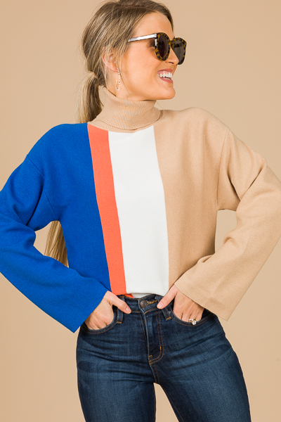 JV Colorblock Sweater