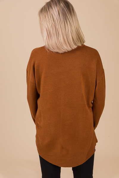 Simplicity Sweater, Hazelnut