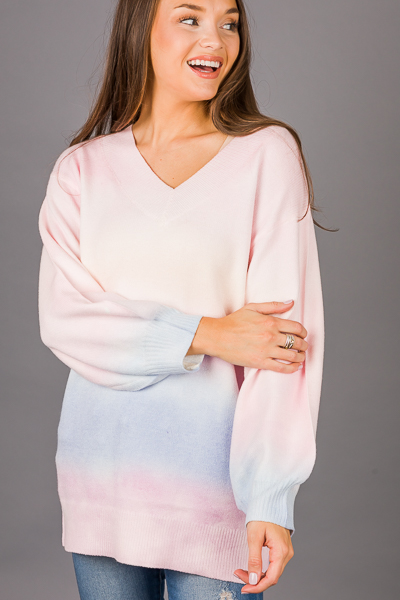Cotton Candy Sky Sweater