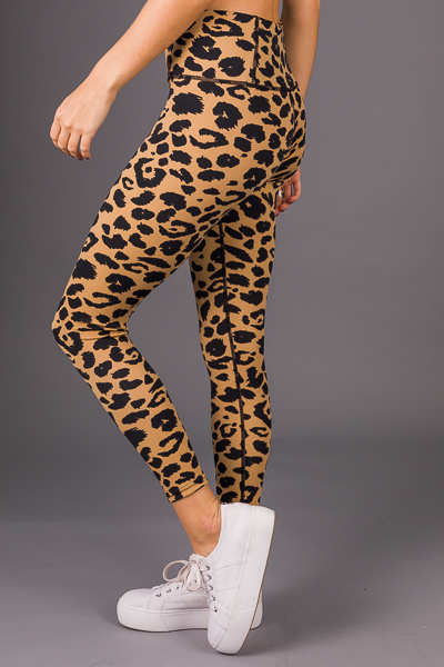 High Rise Legging, Leopard