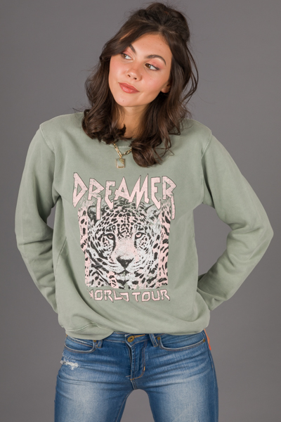 Dreamer Sweatshirt, Olive