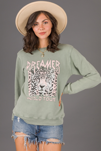 Dreamer Sweatshirt, Olive