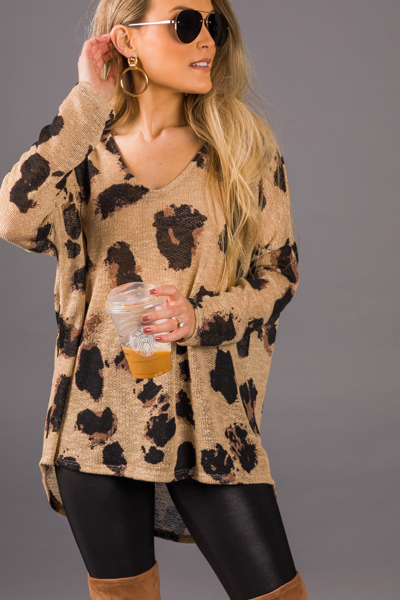 Kate Leopard Sweater