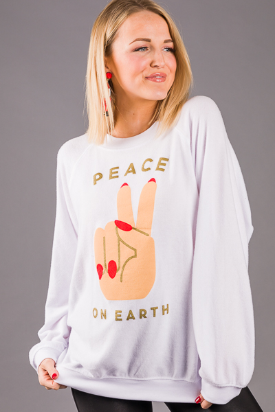 Peace On Earth Pullover