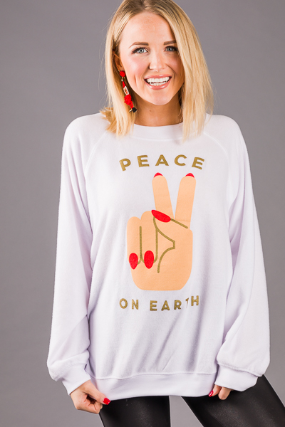 Peace On Earth Pullover