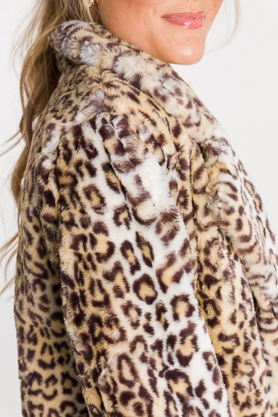 Leopard Lady Fur Jacket
