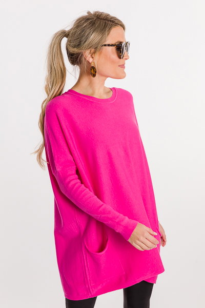short hot pink bodycon dress Hot Pink Faux Feather Bodycon Mini Dress M / Hot Pink main image 1