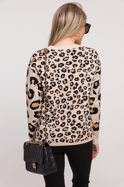 Look Back Leopard Sweater