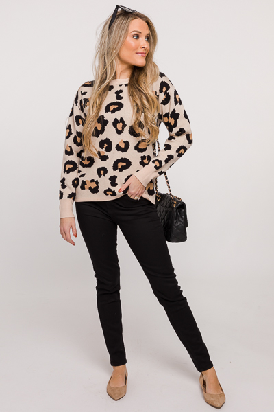 Look Back Leopard Sweater