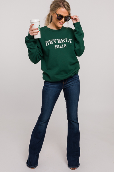 Beverly Hills Sweatshirt, Green