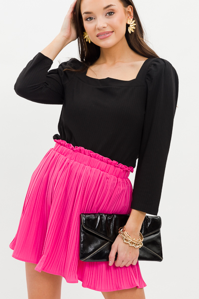 Perfectly Pleated Skirt, Pink