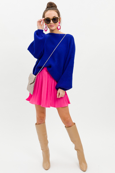 Perfectly Pleated Skirt, Pink