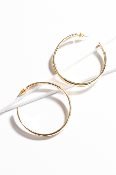 THE Gold Hoop, Polished