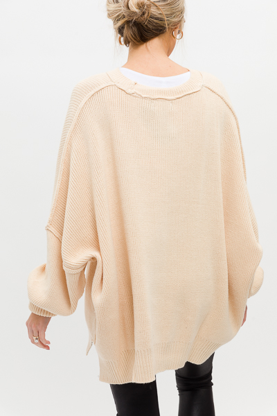 DeeDee Dolman Sweater, Cream