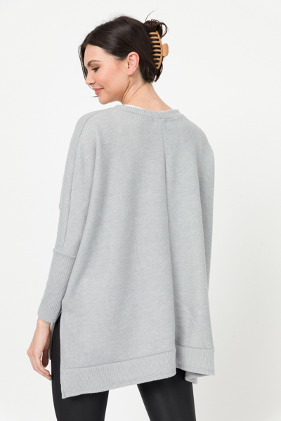 Snuggle Oversize Tunic, Gray