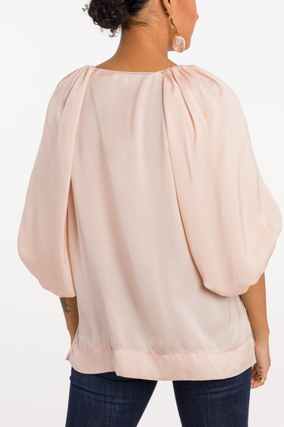 Puff of the Party Blouse, Champagne