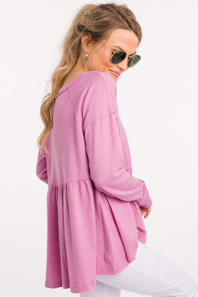 Loose in Lilac Pullover