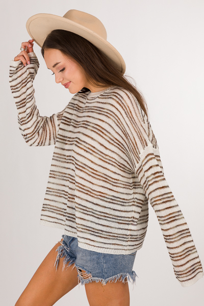Earth Striped Sweater