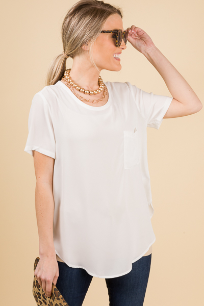 Everyday Blouse, Off White