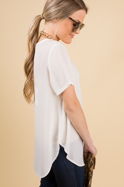 Everyday Blouse, Off White