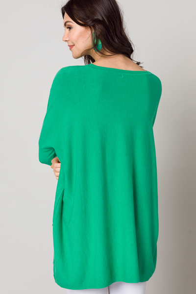 Double Pocket Sweater, Green