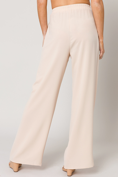 Panama Tassel Pants, Khaki